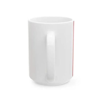 Flag of Vigarano Mainarda (Italy) White Coffee Mug - Go Mug Yourself