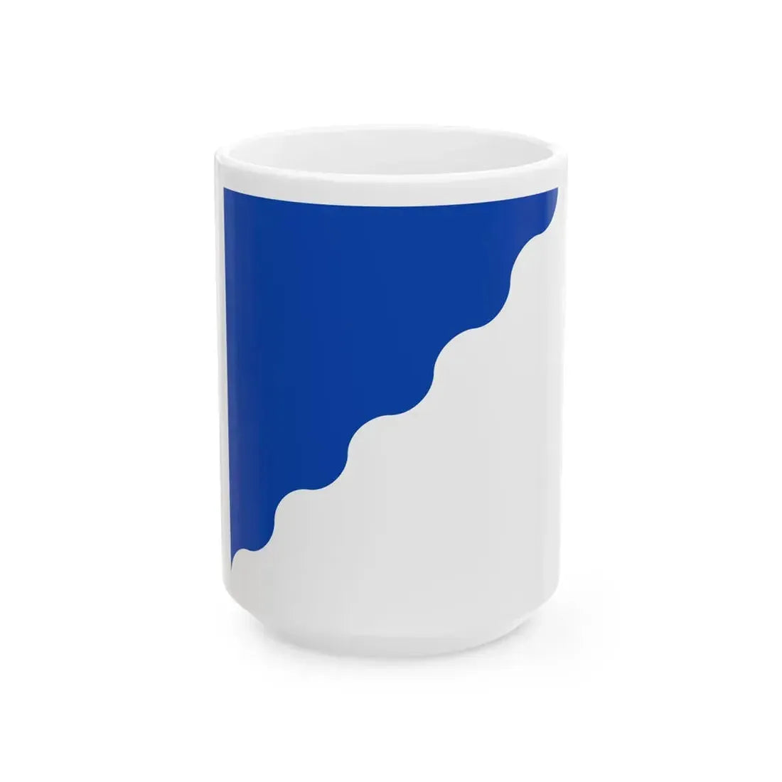 Flag of Viiratsi Parish Viljandi County Estonia (Estonia) White Coffee Mug 15oz - Go Mug Yourself