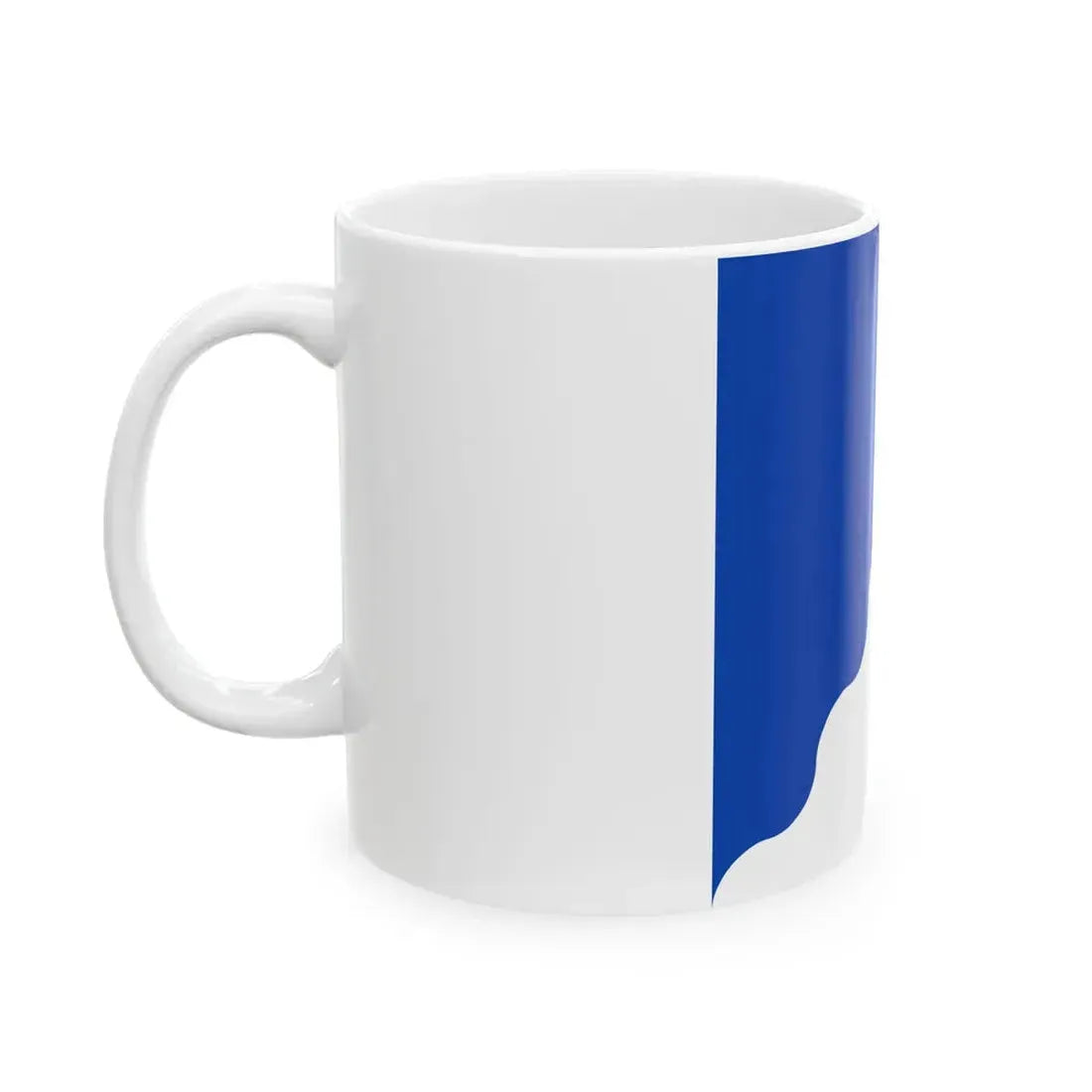 Flag of Viiratsi Parish Viljandi County Estonia (Estonia) White Coffee Mug - Go Mug Yourself