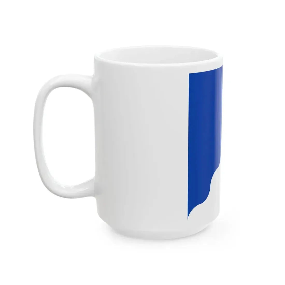 Flag of Viiratsi Parish Viljandi County Estonia (Estonia) White Coffee Mug - Go Mug Yourself