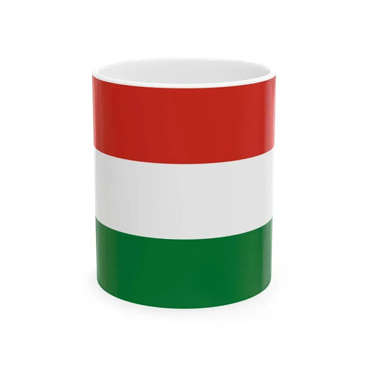Flag of Vila Vila Bolivia (Bolivia) White Coffee Mug 11oz - Go Mug Yourself