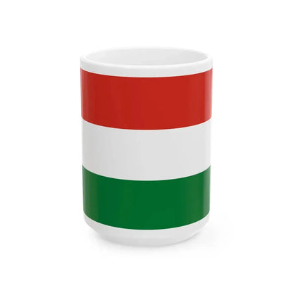 Flag of Vila Vila Bolivia (Bolivia) White Coffee Mug 15oz - Go Mug Yourself