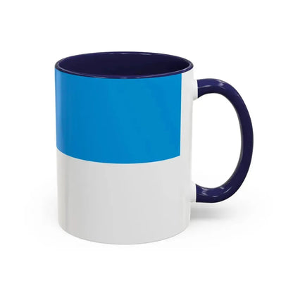Flag of Viljandi Estonia - Accent Coffee Mug - Go Mug Yourself
