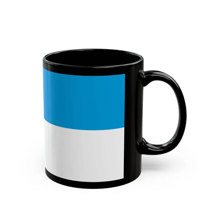 Flag of Viljandi Estonia - Black Coffee Mug-Go Mug Yourself