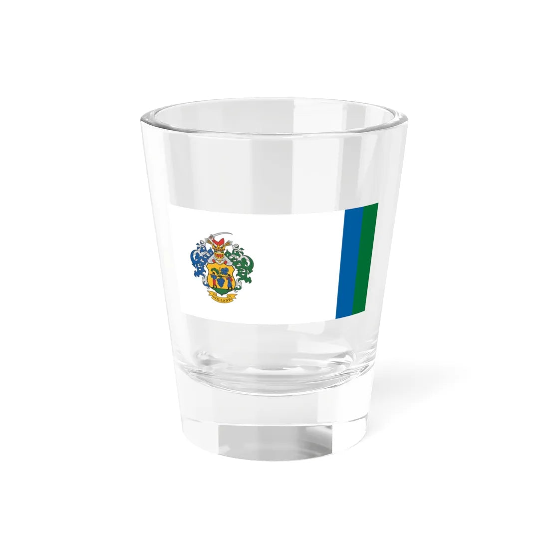 Flag of Villany (Hungary) Shot Glass 1.5oz 1.5oz - Go Mug Yourself