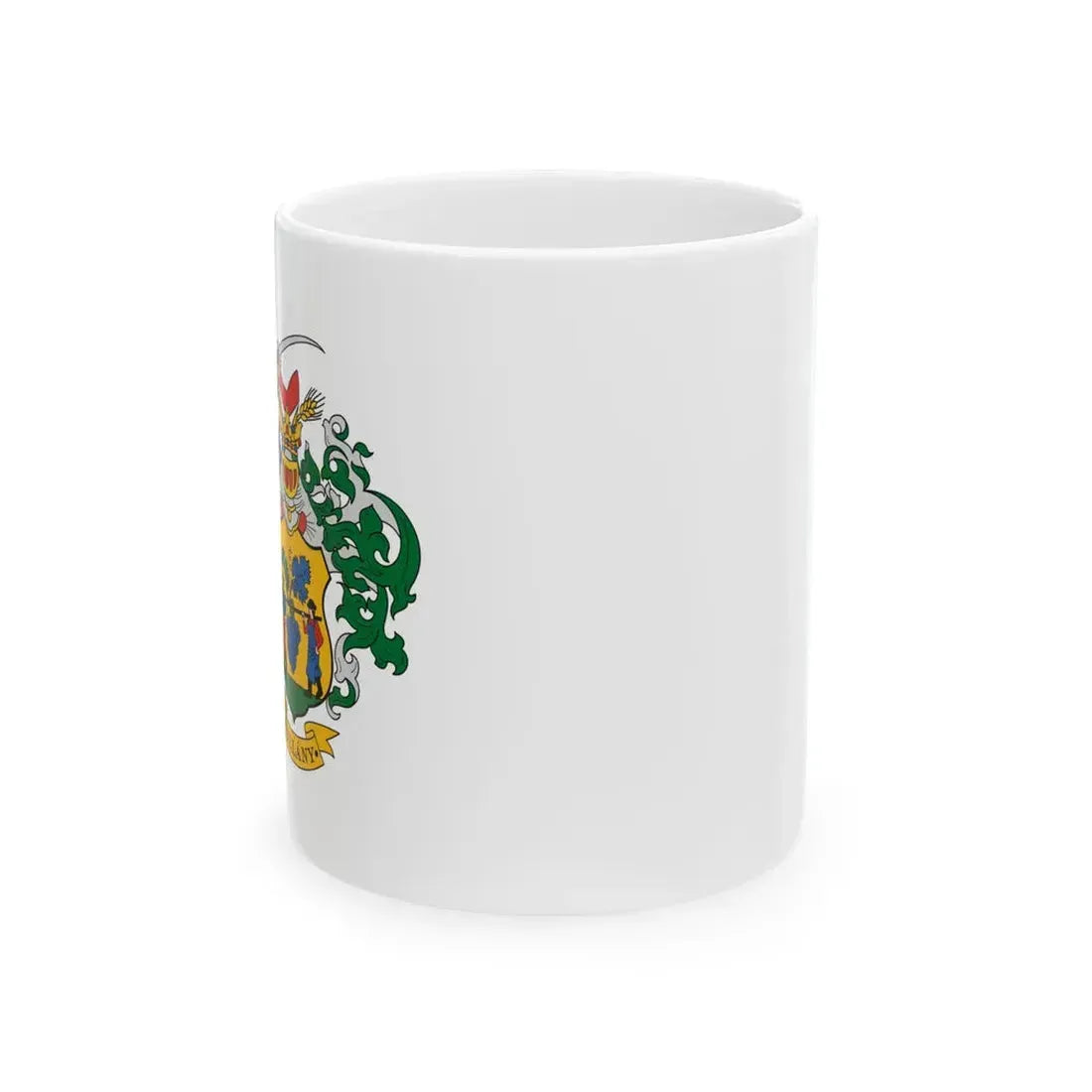 Flag of Villany (Hungary) White Coffee Mug 11oz - Go Mug Yourself