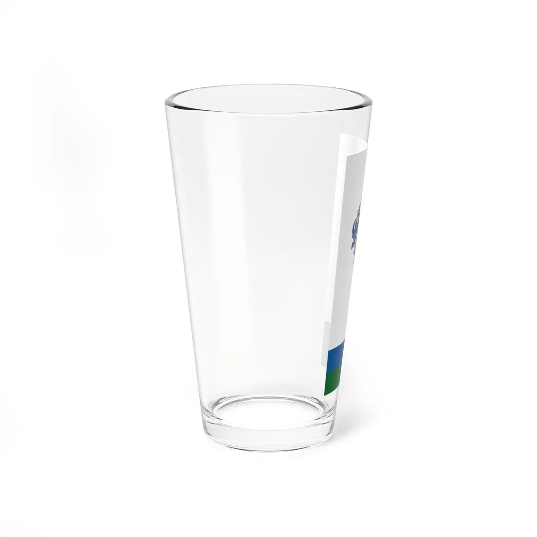 Flag of Villany vertical (Hungary) Pint Glass 16oz - Go Mug Yourself