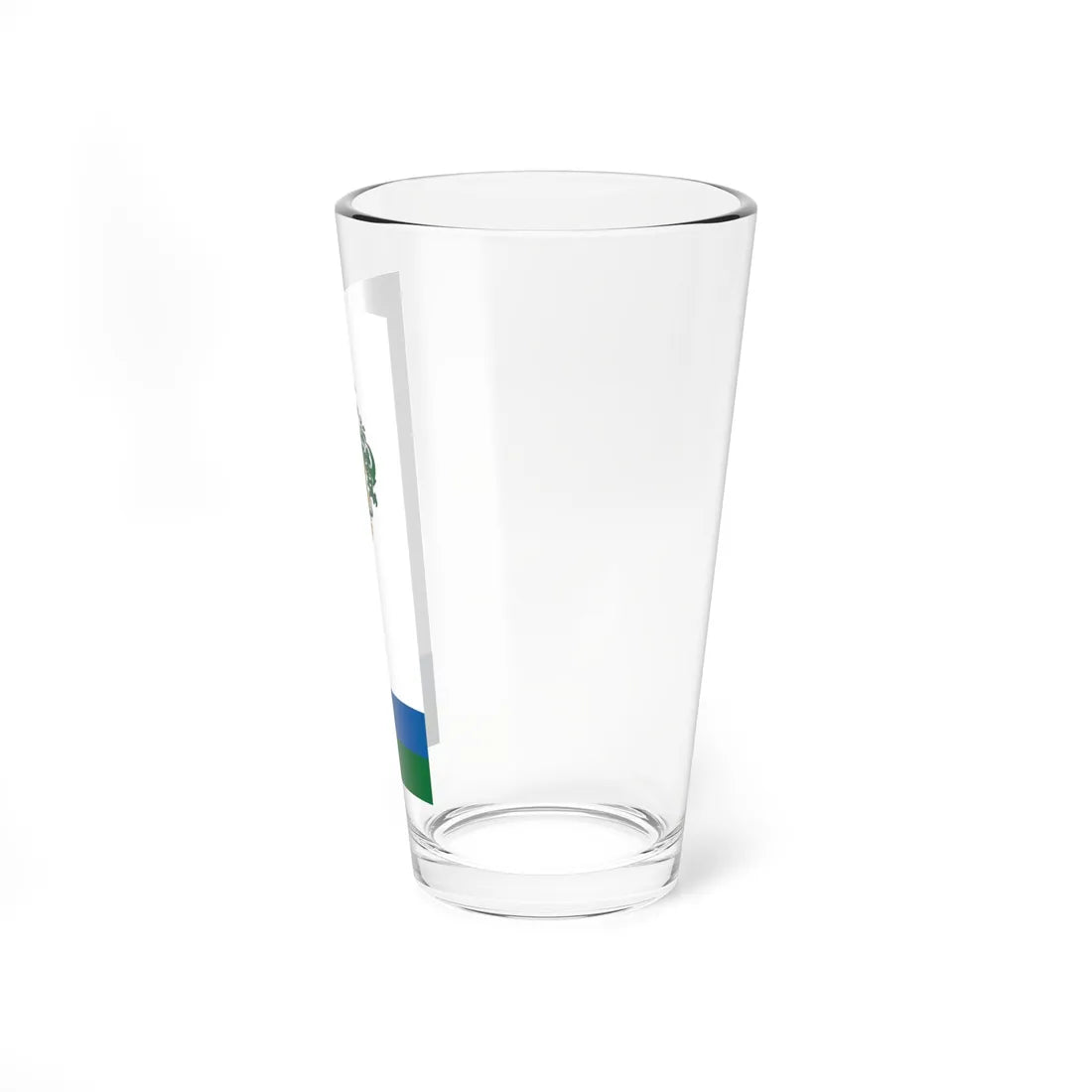 Flag of Villany vertical (Hungary) Pint Glass 16oz - Go Mug Yourself