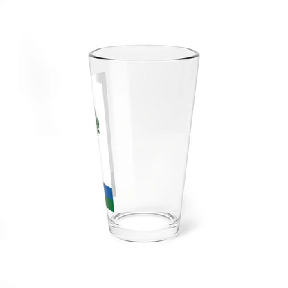Flag of Villany vertical (Hungary) Pint Glass 16oz - Go Mug Yourself