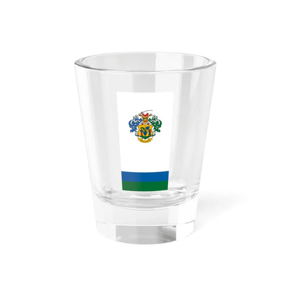 Flag of Villany vertical (Hungary) Shot Glass 1.5oz 1.5oz - Go Mug Yourself
