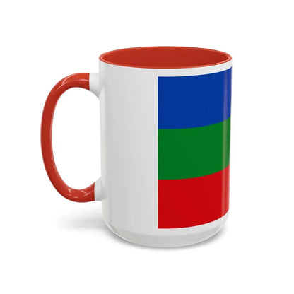 Flag of Villavicencio Meta Colombia - Accent Coffee Mug - Go Mug Yourself