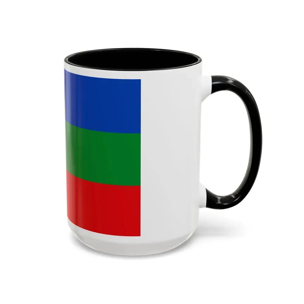 Flag of Villavicencio Meta Colombia - Accent Coffee Mug - Go Mug Yourself