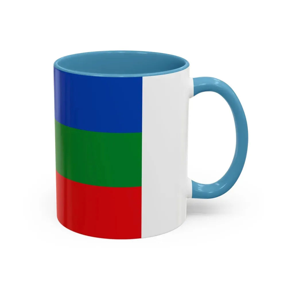 Flag of Villavicencio Meta Colombia - Accent Coffee Mug - Go Mug Yourself
