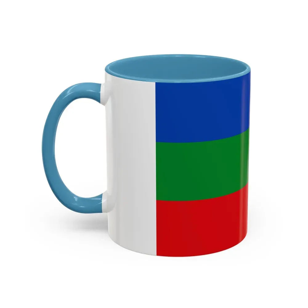 Flag of Villavicencio Meta Colombia - Accent Coffee Mug - Go Mug Yourself