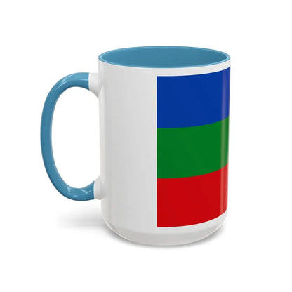 Flag of Villavicencio Meta Colombia - Accent Coffee Mug - Go Mug Yourself