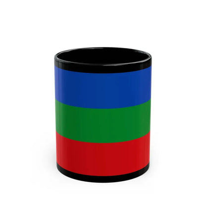 Flag of Villavicencio Meta Colombia - Black Coffee Mug 11oz - Go Mug Yourself