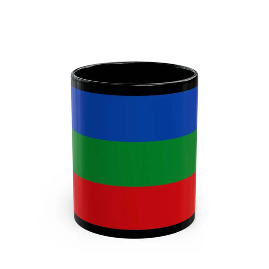 Flag of Villavicencio Meta Colombia - Black Coffee Mug 11oz - Go Mug Yourself