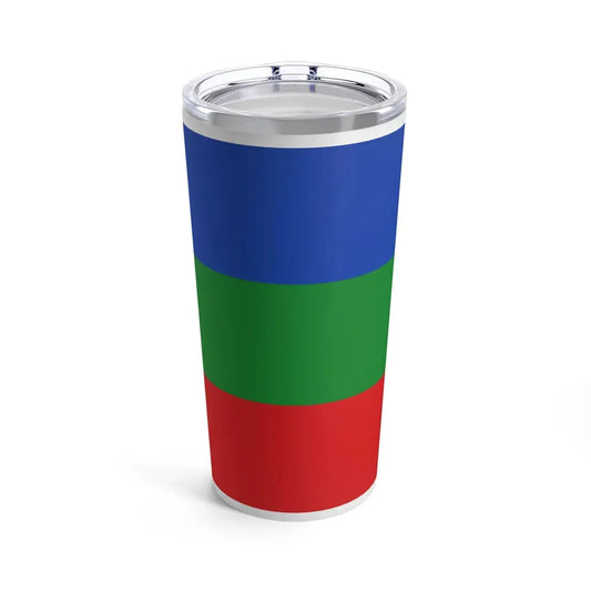Flag of Villavicencio Meta Colombia - Tumbler 20oz 20oz - Go Mug Yourself