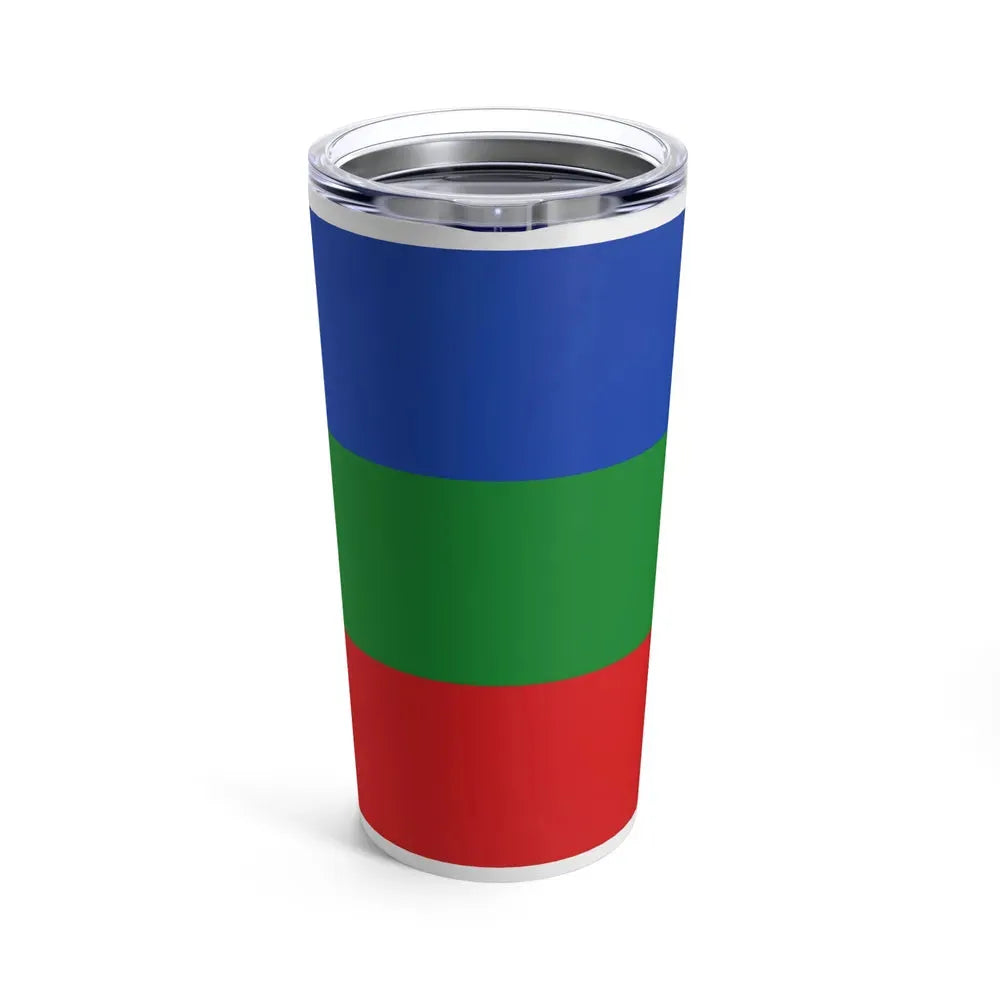 Flag of Villavicencio Meta Colombia - Tumbler 20oz - Go Mug Yourself