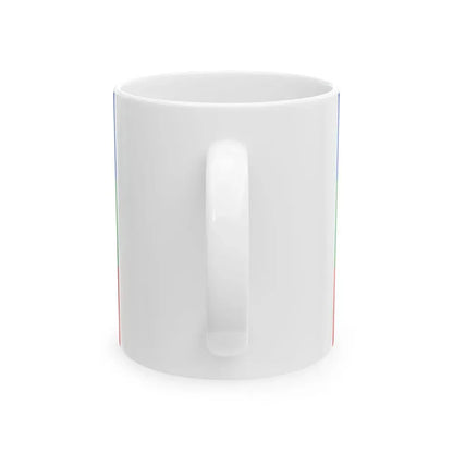 Flag of Villavicencio Meta Colombia - White Coffee Mug - Go Mug Yourself