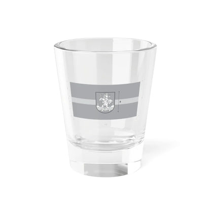 Flag of Vilnius construction (Lithuania) Shot Glass 1.5oz 1.5oz - Go Mug Yourself