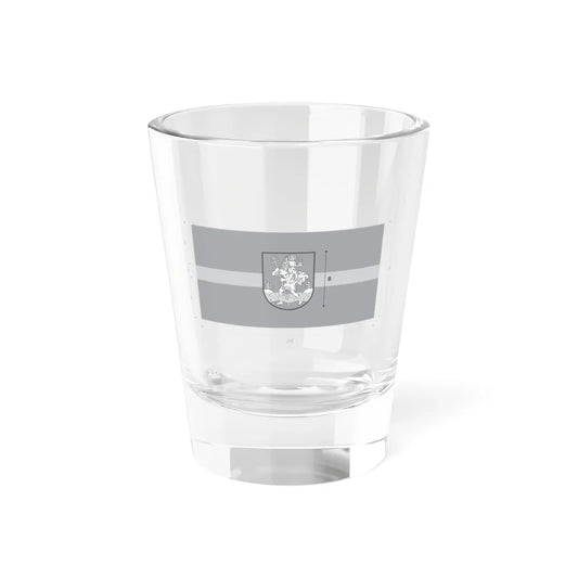 Flag of Vilnius construction (Lithuania) Shot Glass 1.5oz 1.5oz - Go Mug Yourself