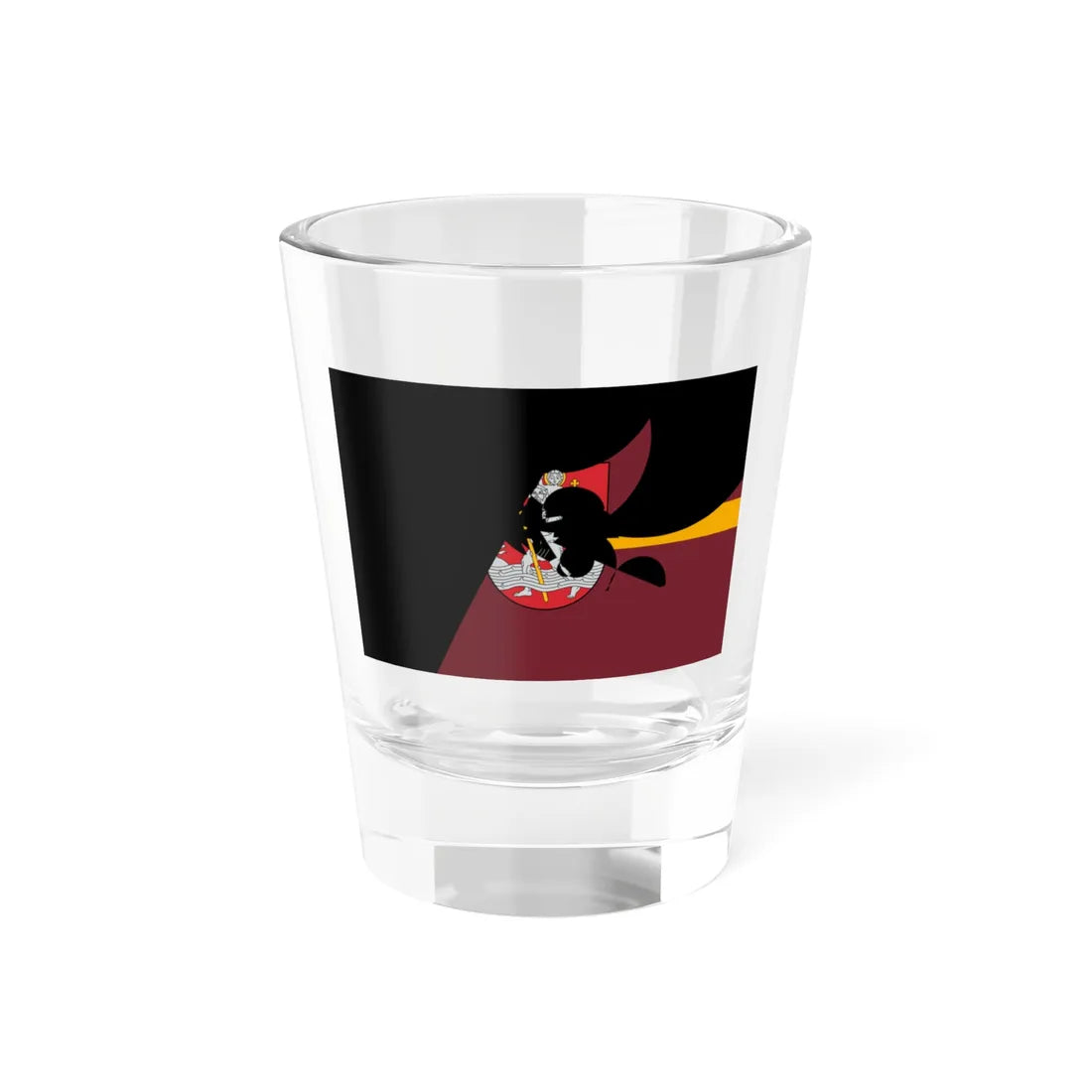 Flag of Vilnius (Lithuania) Shot Glass 1.5oz 1.5oz - Go Mug Yourself