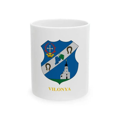 Flag of Vilonya (Hungary) White Coffee Mug 11oz - Go Mug Yourself