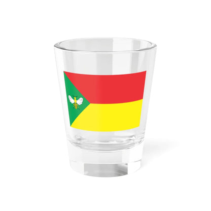 Flag of Vilshanka raion (Ukraine) Shot Glass 1.5oz 1.5oz - Go Mug Yourself