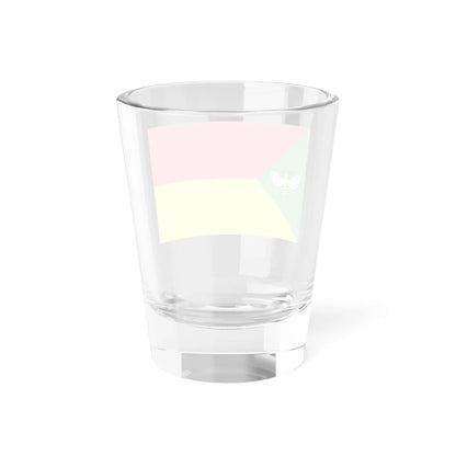 Flag of Vilshanka raion (Ukraine) Shot Glass 1.5oz - Go Mug Yourself
