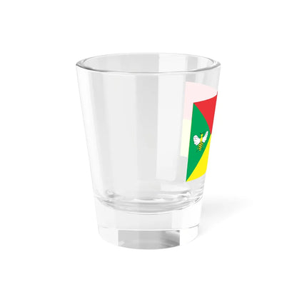 Flag of Vilshanka raion (Ukraine) Shot Glass 1.5oz - Go Mug Yourself