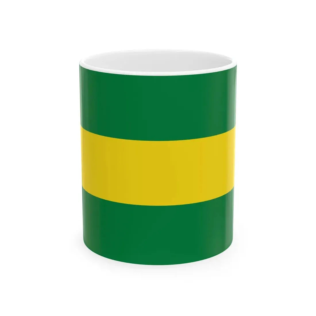 Flag of Vinces (Ecuador) White Coffee Mug 11oz - Go Mug Yourself