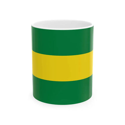 Flag of Vinces (Ecuador) White Coffee Mug 11oz - Go Mug Yourself