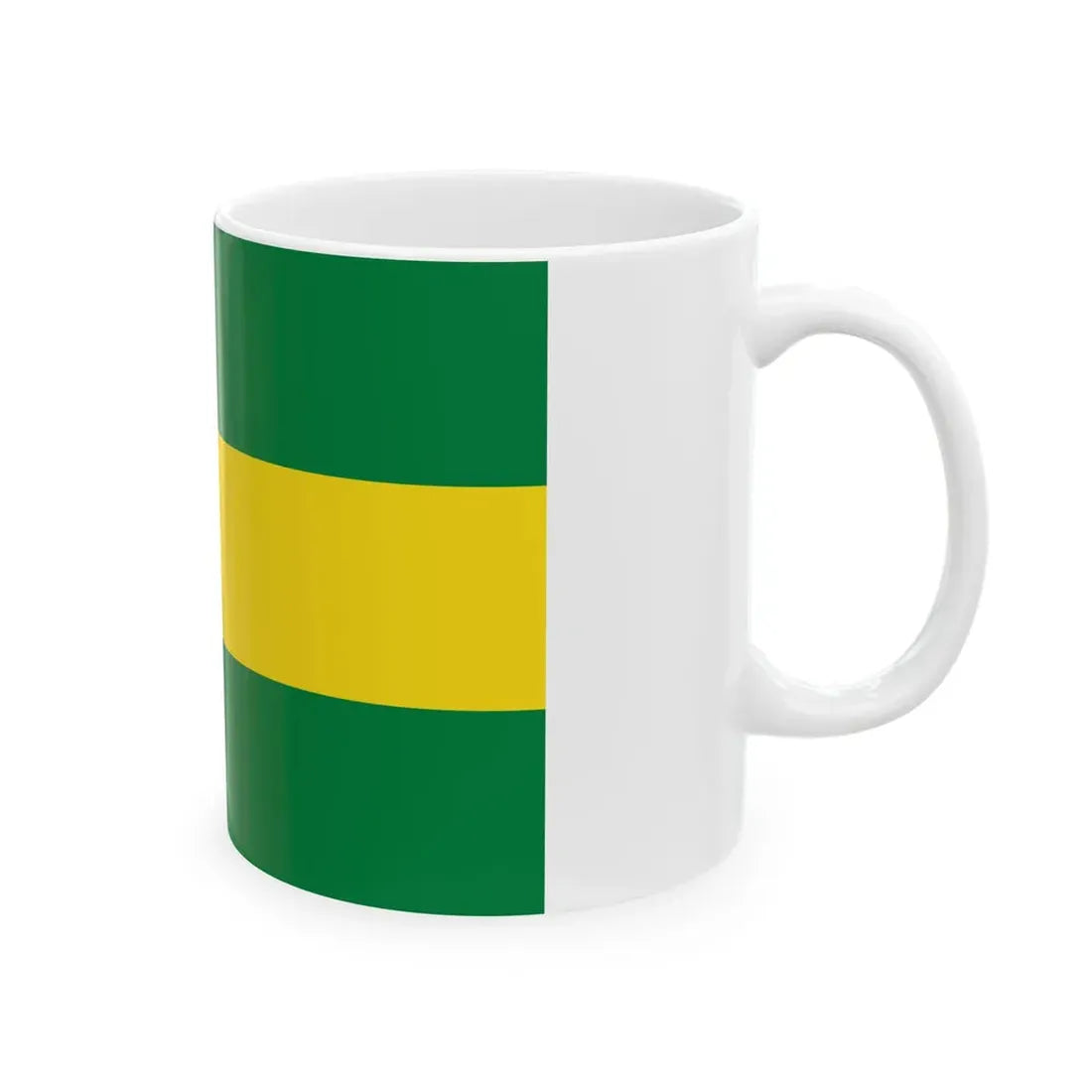 Flag of Vinces (Ecuador) White Coffee Mug - Go Mug Yourself