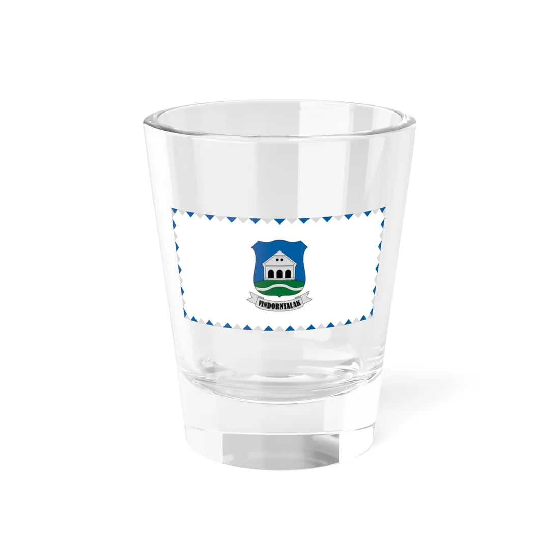 Flag of Vindornyalak (Hungary) Shot Glass 1.5oz 1.5oz - Go Mug Yourself