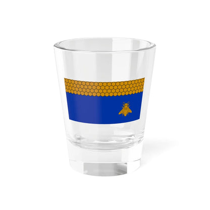 Flag of Viļāni (Latvia) Shot Glass 1.5oz 1.5oz - Go Mug Yourself