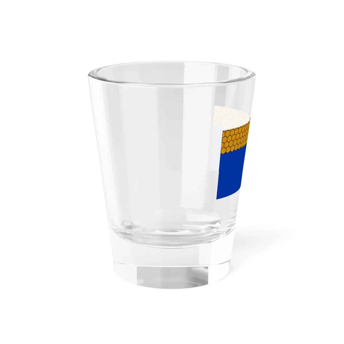 Flag of Viļāni (Latvia) Shot Glass 1.5oz - Go Mug Yourself