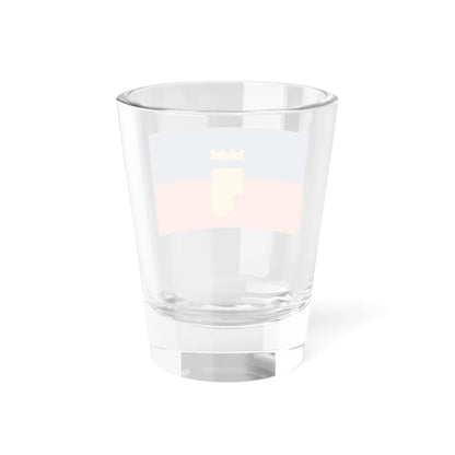 Flag of Vinica Municipality North Macedonia (North Macedonia) Shot Glass 1.5oz - Go Mug Yourself