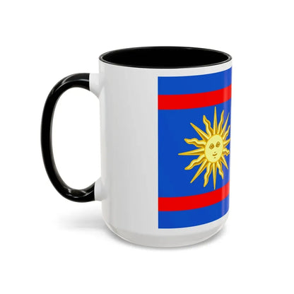 Flag of Vinnytsia Oblast Ukraine - Accent Coffee Mug - Go Mug Yourself