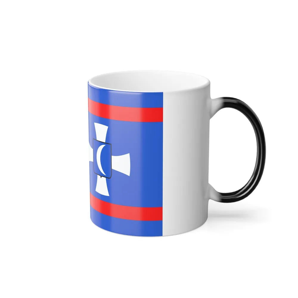 Flag of Vinnytsia Oblast Ukraine - Color Changing Coffee Mug-Go Mug Yourself