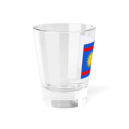 Flag of Vinnytsia Oblast (Ukraine) Shot Glass 1.5oz - Go Mug Yourself