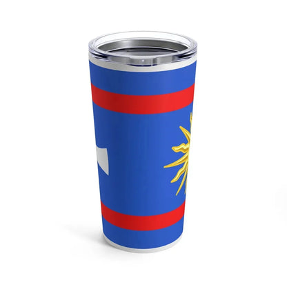 Flag of Vinnytsia Oblast Ukraine - Tumbler 20oz - Go Mug Yourself