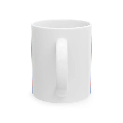 Flag of Vinnytsia Oblast Ukraine - White Coffee Mug - Go Mug Yourself