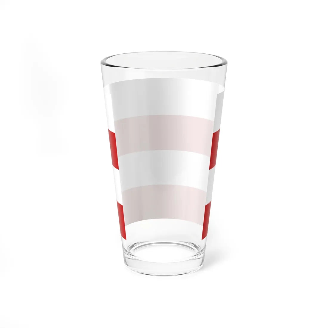 Flag of Vinohrady Prague (Czech Republic) Pint Glass 16oz - Go Mug Yourself