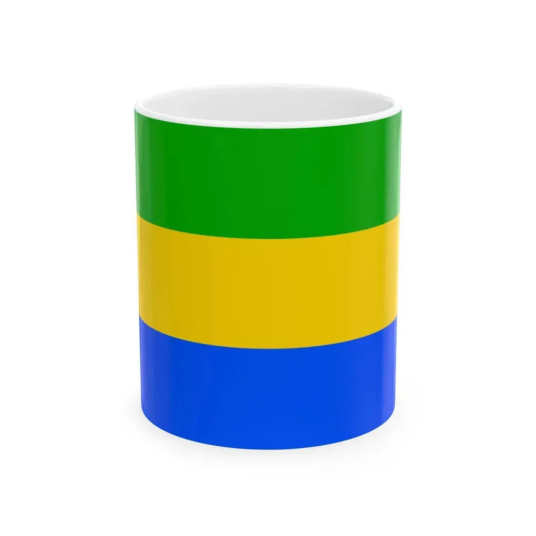 Flag of Vinor (Czech Republic) White Coffee Mug 11oz - Go Mug Yourself