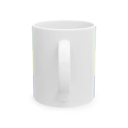 Flag of Vinor (Czech Republic) White Coffee Mug - Go Mug Yourself