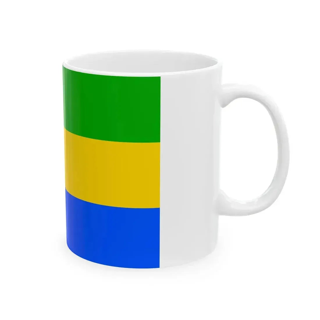 Flag of Vinor (Czech Republic) White Coffee Mug - Go Mug Yourself