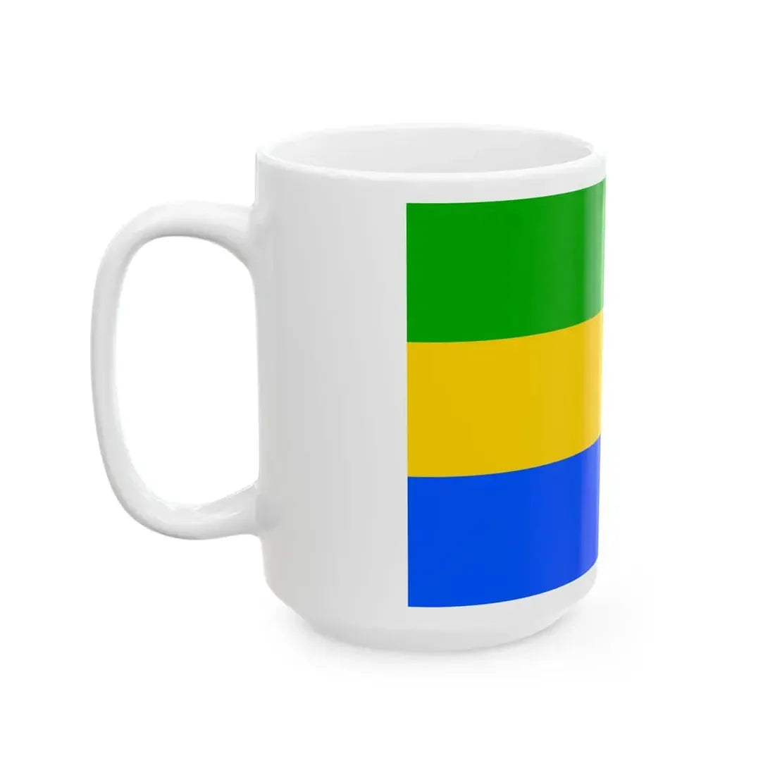 Flag of Vinor (Czech Republic) White Coffee Mug - Go Mug Yourself