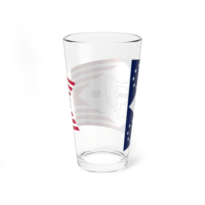 Flag of Vinton County Ohio (United States) Pint Glass 16oz - Go Mug Yourself