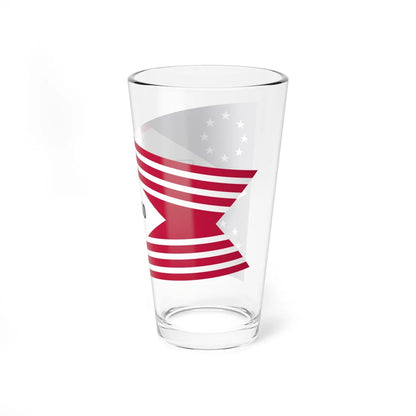 Flag of Vinton County Ohio (United States) Pint Glass 16oz - Go Mug Yourself